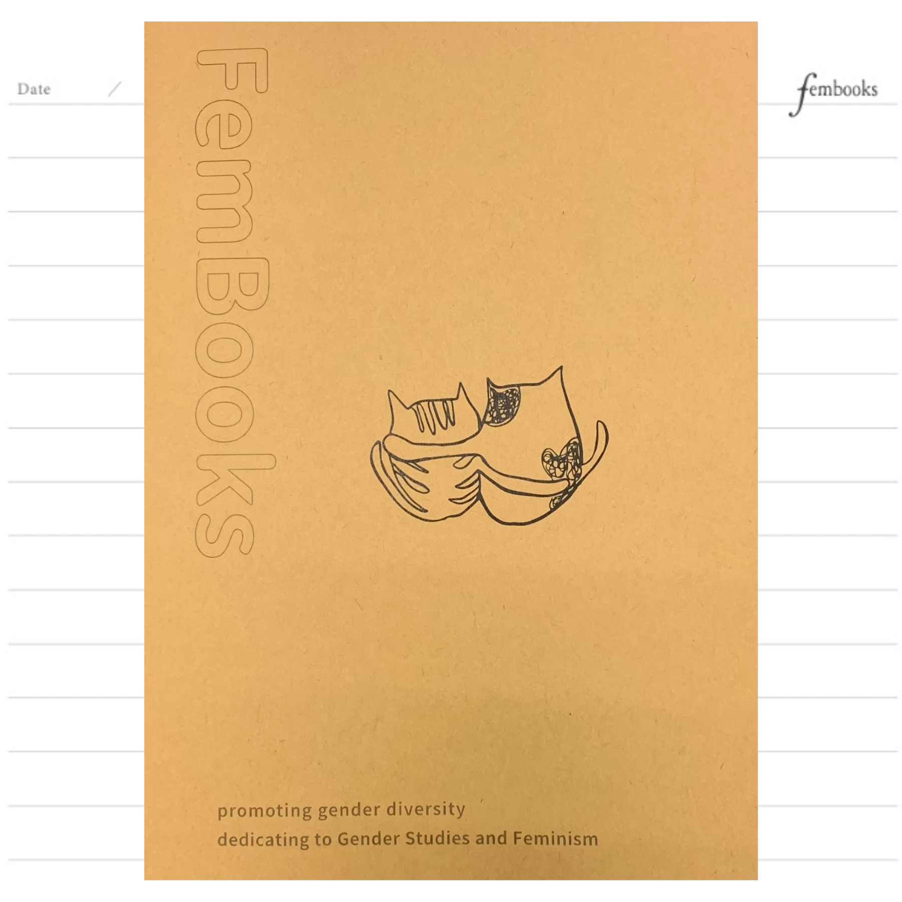 女書店筆記本：Fembooks 貓貓